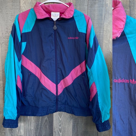 Adidas Windbreaker Jacket Retro